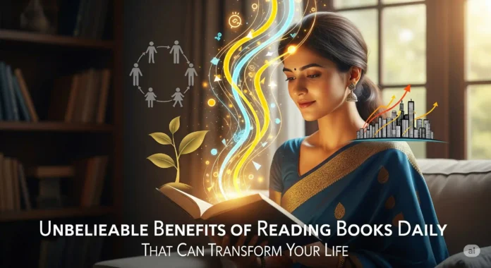 Unbelievable Benefits of Reading Books Daily That Can Transform Your Life Image for Unbelievable Benefits of Reading Books Daily That Can Transform Your Life