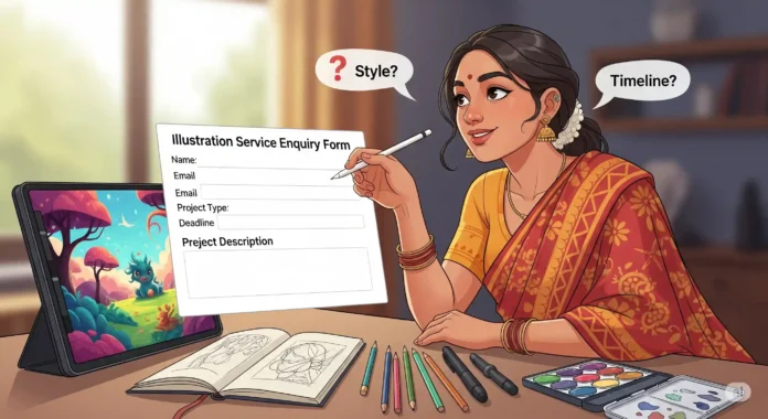 Illustration Service Enquiry Form Image for Illustration Service Enquiry Form