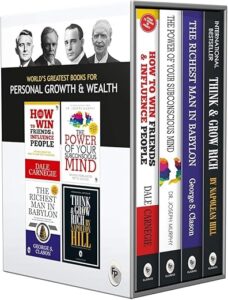 World’s Greatest Books For Personal Growth & Wealth (Set of 4 Books)